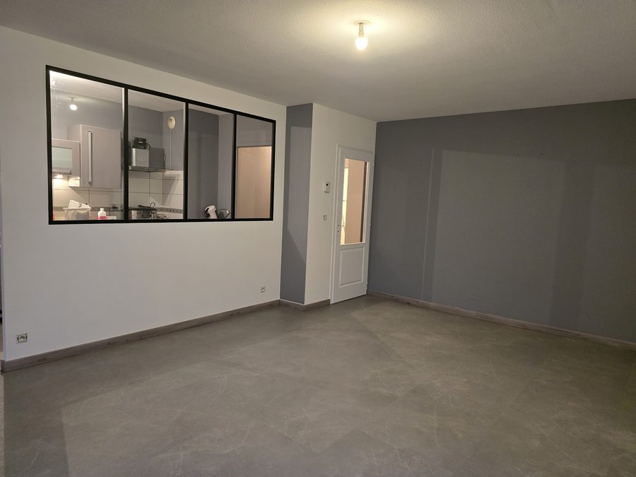 Vue ensemble rénovation complète verrière LVT